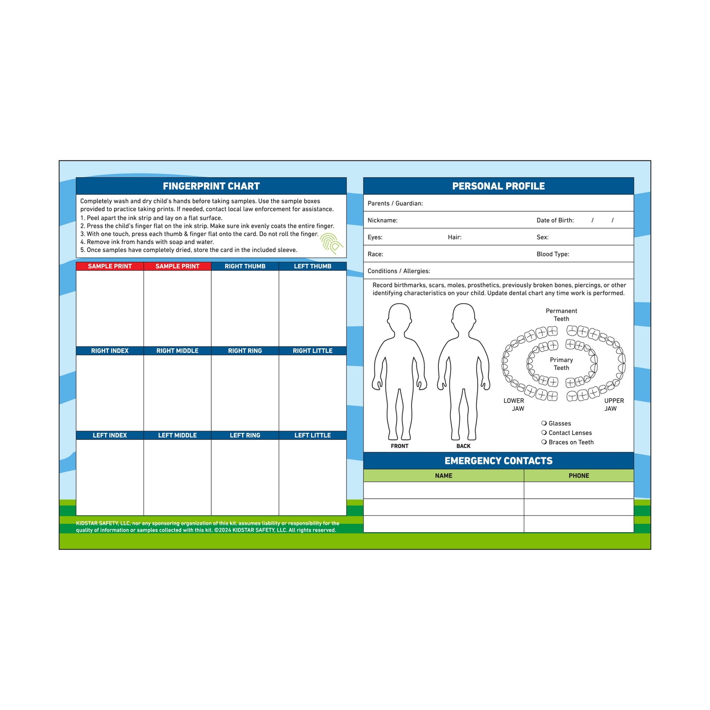 Custom Child Fingerprint Kit